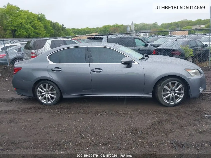 2013 Lexus Gs 350 VIN: JTHBE1BL5D5014569 Lot: 39430979