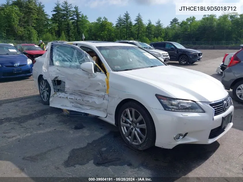 2013 Lexus Gs 350 VIN: JTHCE1BL9D5018712 Lot: 39504191