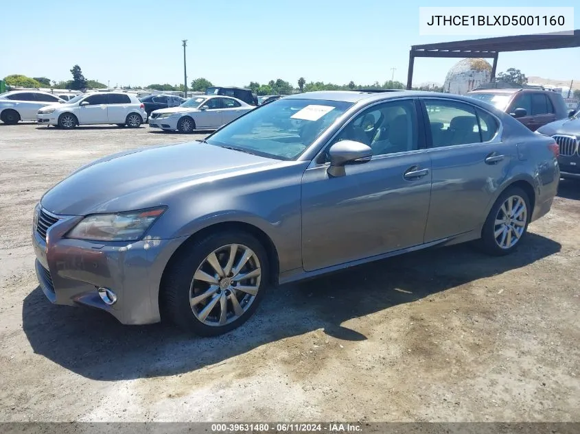 2013 Lexus Gs 350 VIN: JTHCE1BLXD5001160 Lot: 39631480