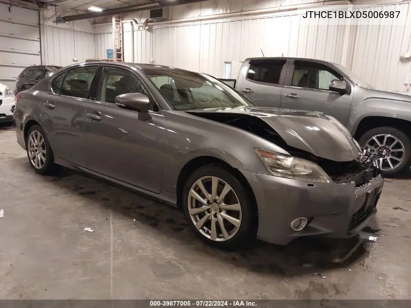 2013 Lexus Gs 350 VIN: JTHCE1BLXD5006987 Lot: 39877005