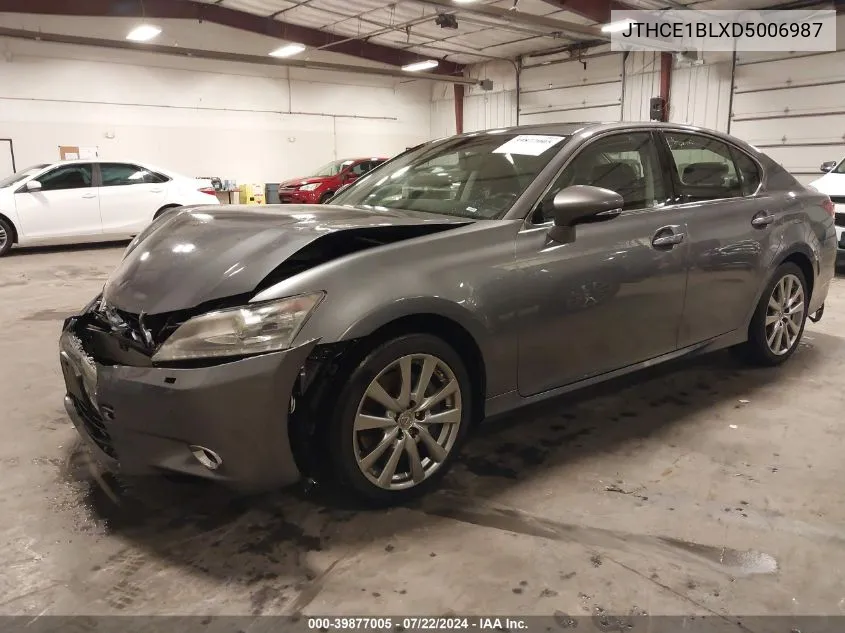 2013 Lexus Gs 350 VIN: JTHCE1BLXD5006987 Lot: 39877005