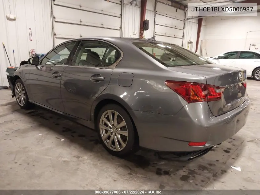 2013 Lexus Gs 350 VIN: JTHCE1BLXD5006987 Lot: 39877005