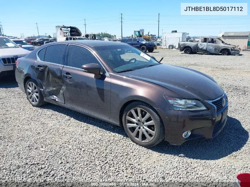 2013 Lexus Gs 350 350 VIN: JTHBE1BL8D5017112 Lot: 39880458