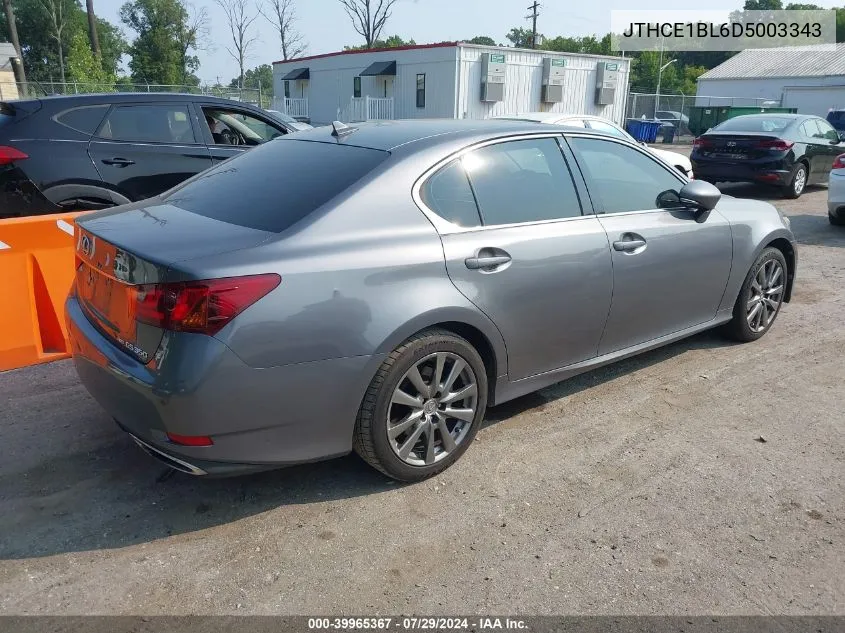 JTHCE1BL6D5003343 2013 Lexus Gs 350