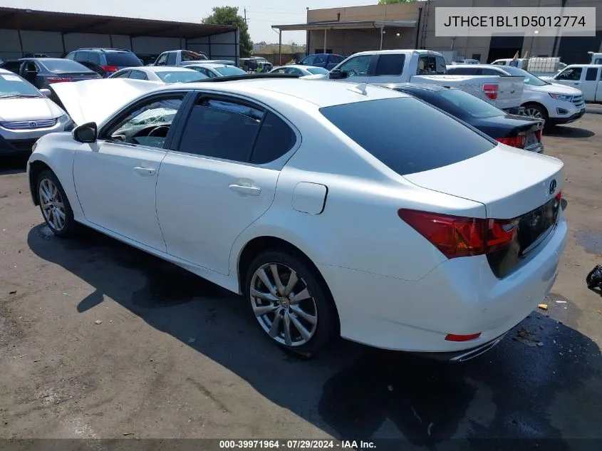 2013 Lexus Gs 350 VIN: JTHCE1BL1D5012774 Lot: 39971964