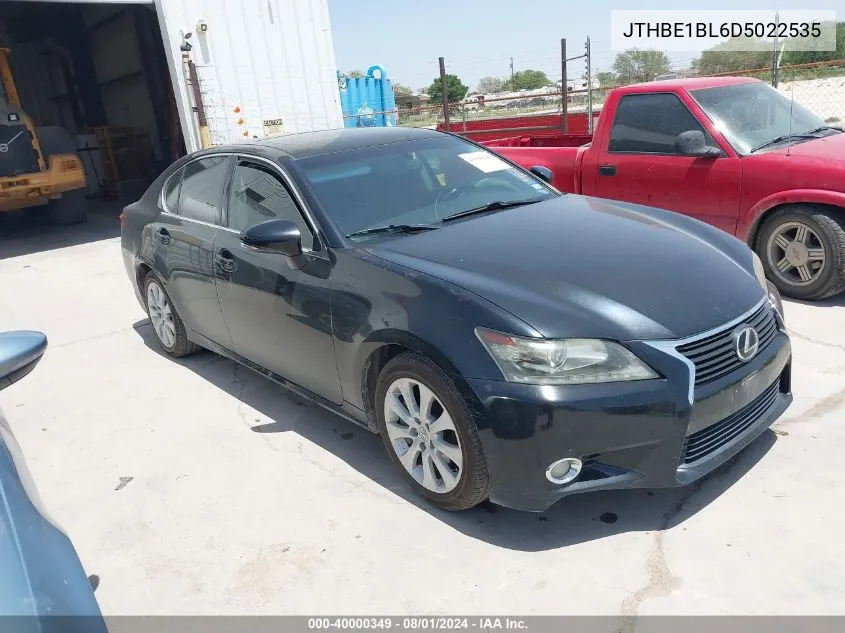 2013 Lexus Gs 350 VIN: JTHBE1BL6D5022535 Lot: 40000349