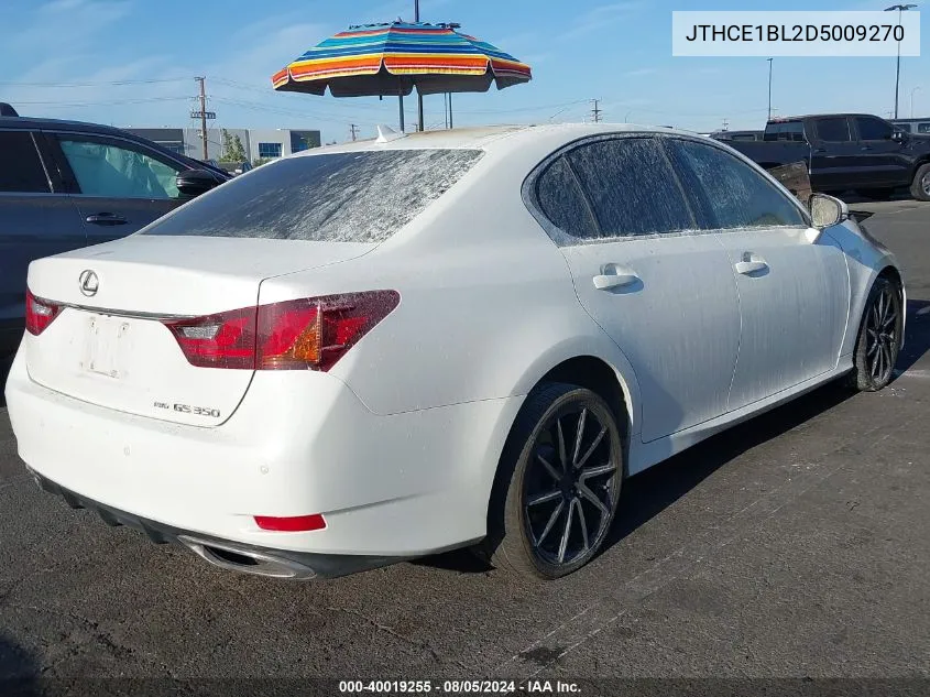 JTHCE1BL2D5009270 2013 Lexus Gs 350