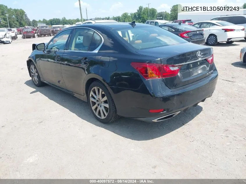 JTHCE1BL3D5012243 2013 Lexus Gs 350