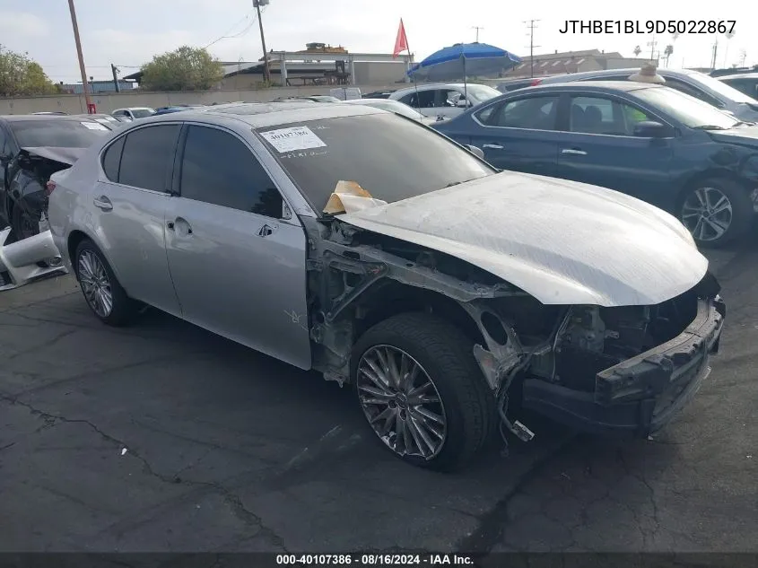 2013 Lexus Gs 350 VIN: JTHBE1BL9D5022867 Lot: 40107386