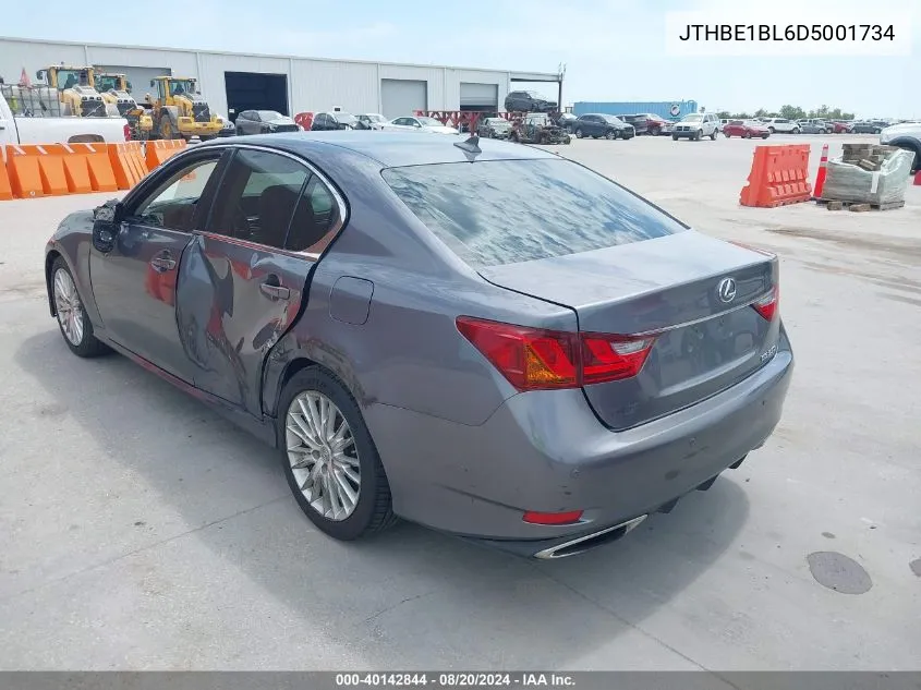 2013 Lexus Gs 350 VIN: JTHBE1BL6D5001734 Lot: 40142844