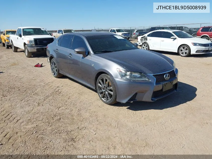 2013 Lexus Gs 350 VIN: JTHCE1BL9D5008939 Lot: 40153493