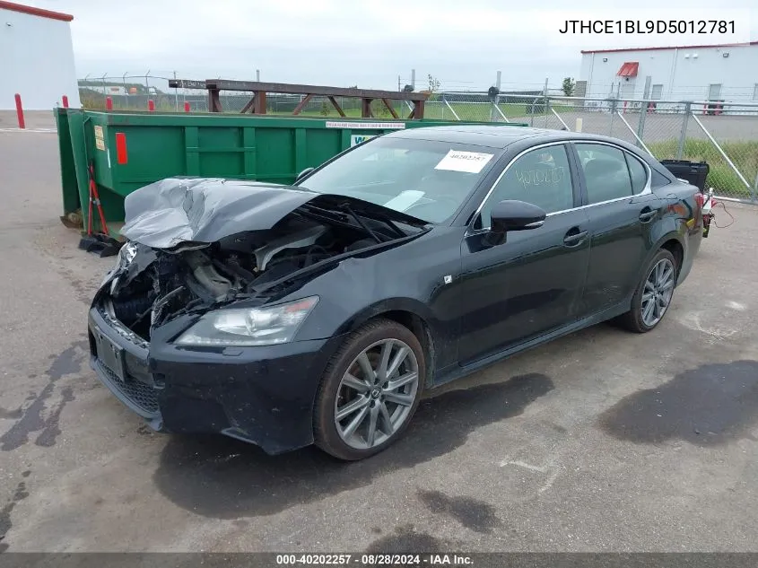 JTHCE1BL9D5012781 2013 Lexus Gs 350