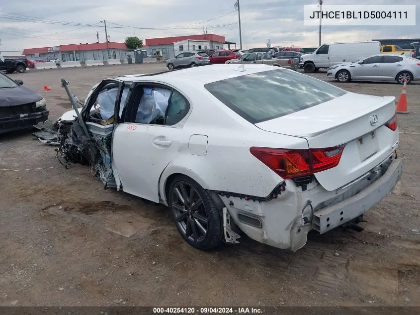 JTHCE1BL1D5004111 2013 Lexus Gs 350