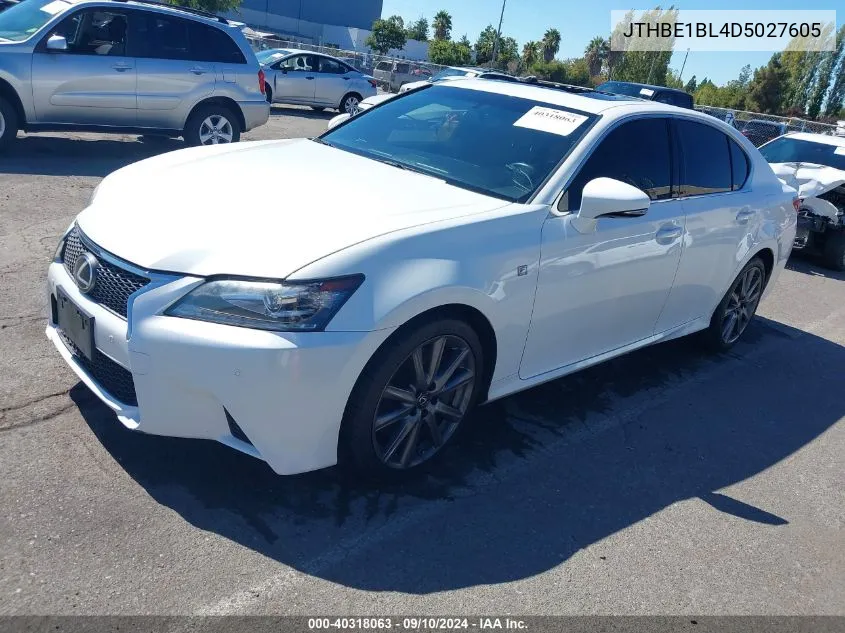 JTHBE1BL4D5027605 2013 Lexus Gs 350