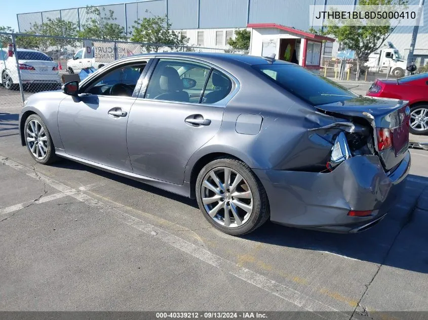 2013 Lexus Gs 350 VIN: JTHBE1BL8D5000410 Lot: 40339212