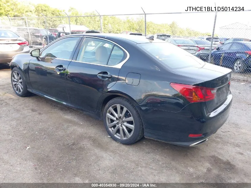 2013 Lexus Gs 350 VIN: JTHCE1BL1D5014234 Lot: 40354930