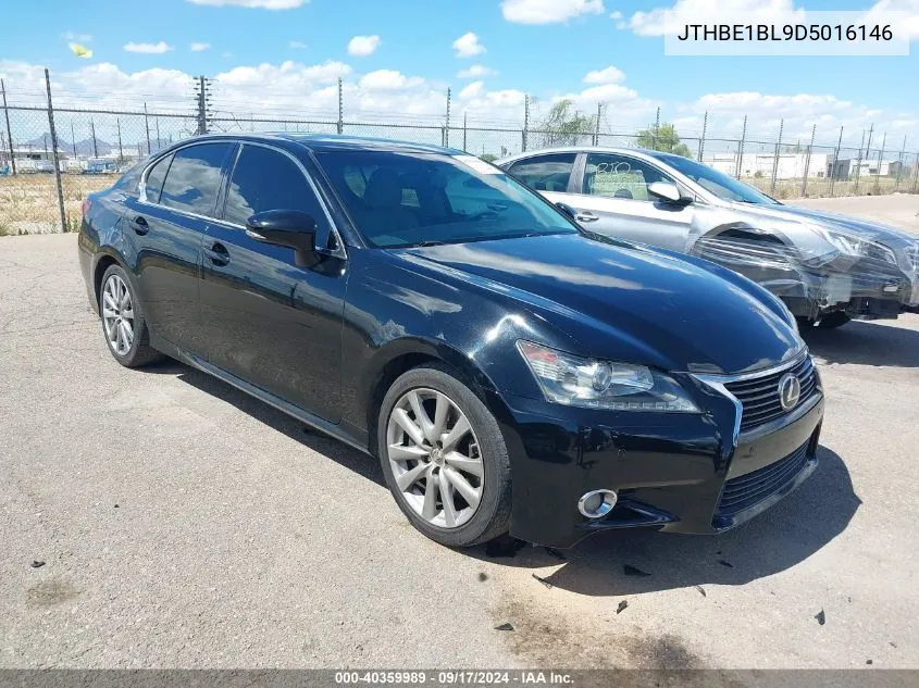 2013 Lexus Gs 350 VIN: JTHBE1BL9D5016146 Lot: 40359989