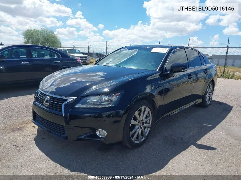 2013 Lexus Gs 350 VIN: JTHBE1BL9D5016146 Lot: 40359989