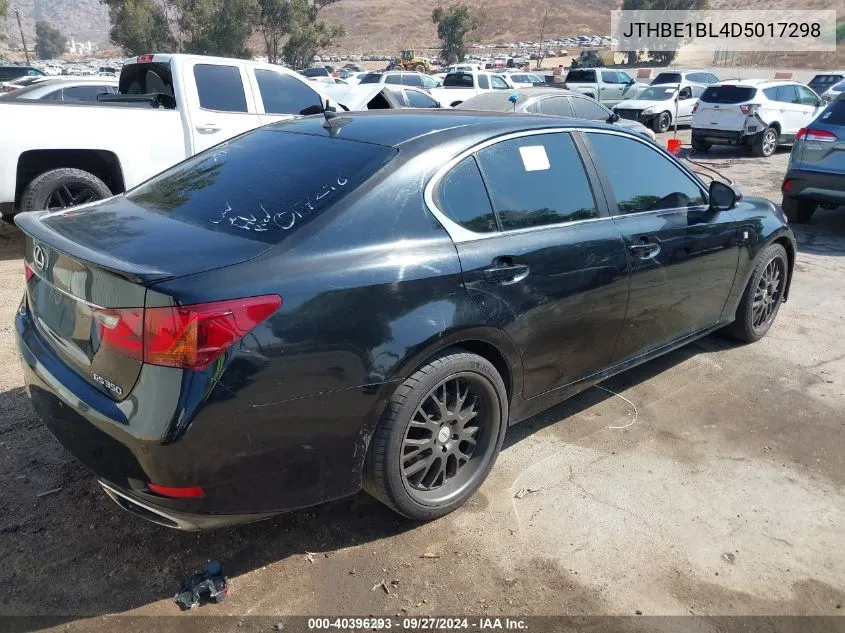 JTHBE1BL4D5017298 2013 Lexus Gs 350