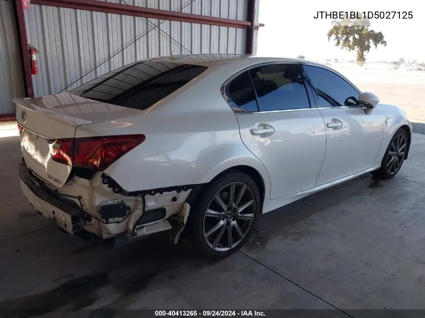 JTHBE1BL1D5027125 2013 Lexus Gs 350