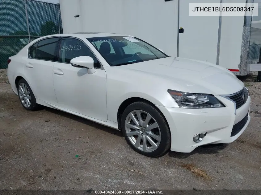 2013 Lexus Gs 350 VIN: JTHCE1BL6D5008347 Lot: 40424330