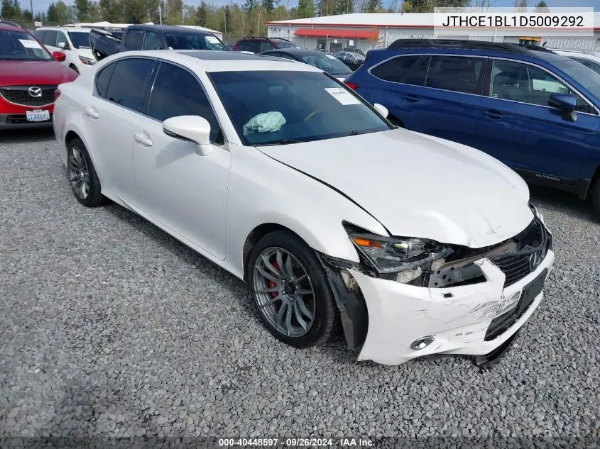 2013 Lexus Gs 350 VIN: JTHCE1BL1D5009292 Lot: 40448597