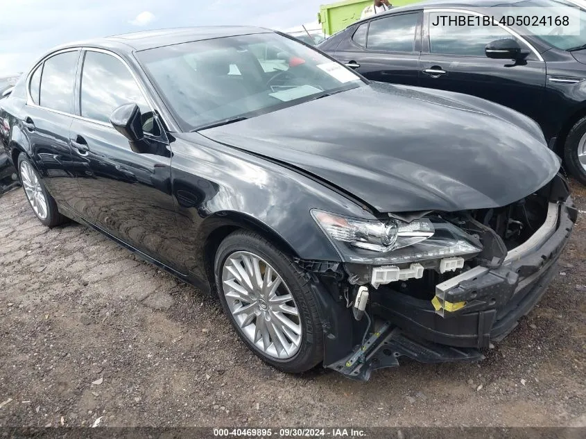 2013 Lexus Gs 350 VIN: JTHBE1BL4D5024168 Lot: 40469895