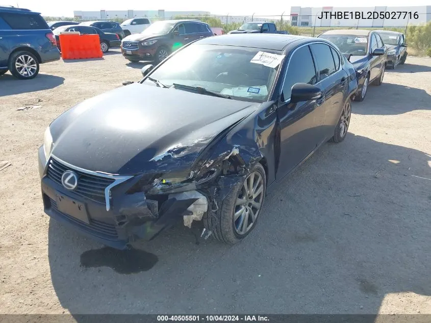 JTHBE1BL2D5027716 2013 Lexus Gs 350