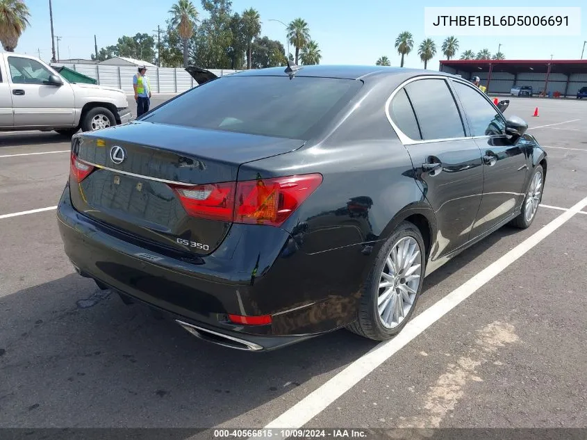 2013 Lexus Gs 350 VIN: JTHBE1BL6D5006691 Lot: 40566815