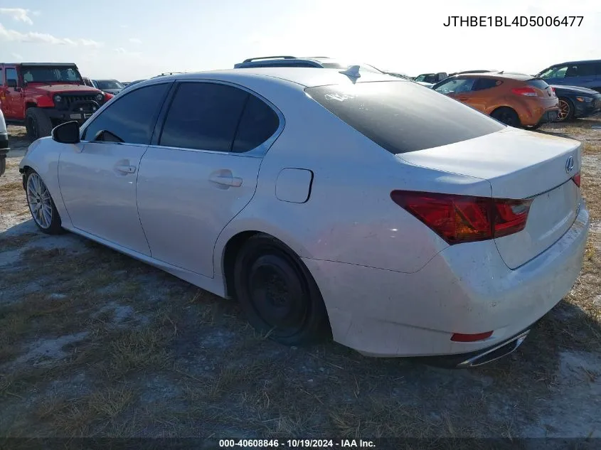 2013 Lexus Gs 350 VIN: JTHBE1BL4D5006477 Lot: 40608846