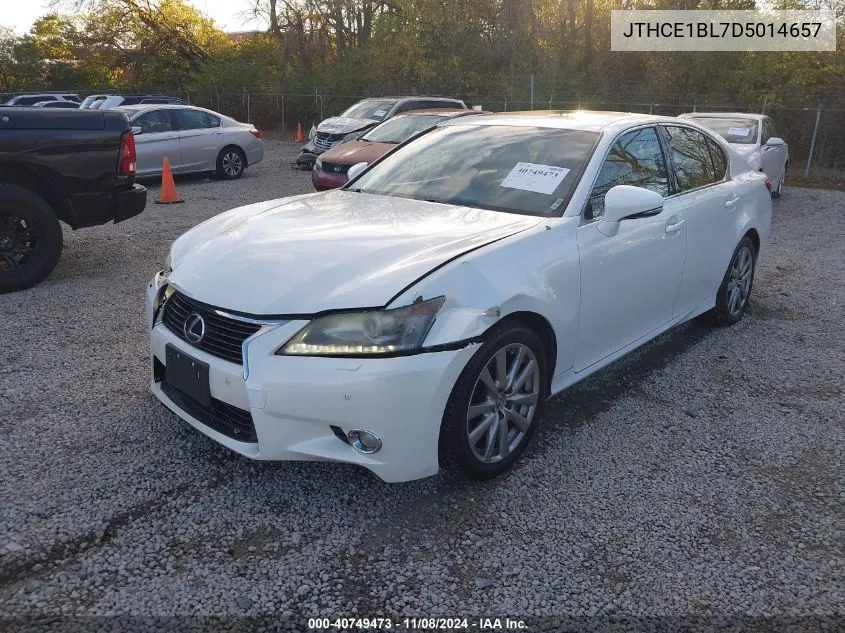 2013 Lexus Gs 350 VIN: JTHCE1BL7D5014657 Lot: 40749473