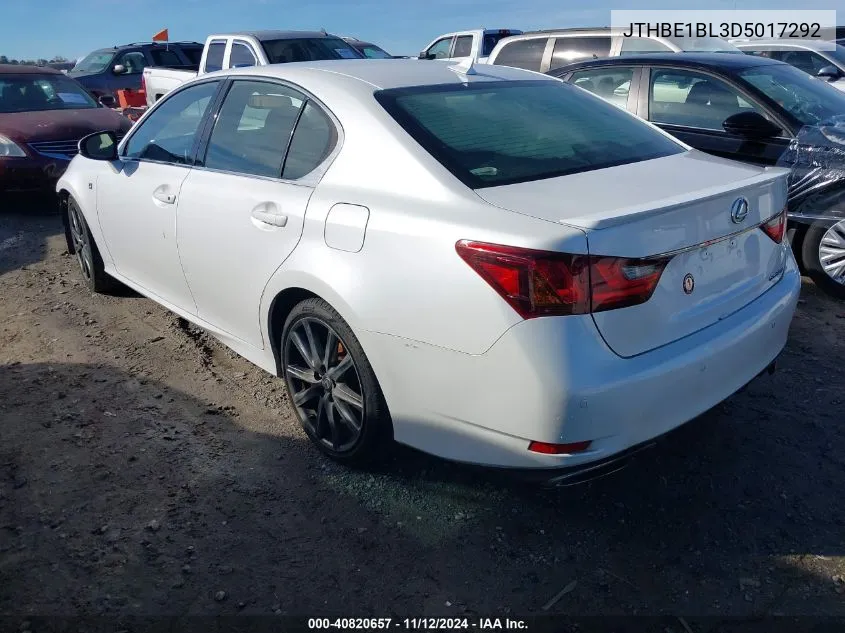 JTHBE1BL3D5017292 2013 Lexus Gs 350