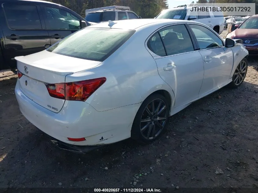 JTHBE1BL3D5017292 2013 Lexus Gs 350