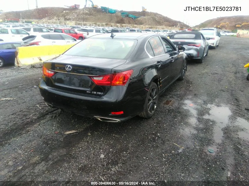 JTHCE1BL7E5023781 2014 Lexus Gs 350