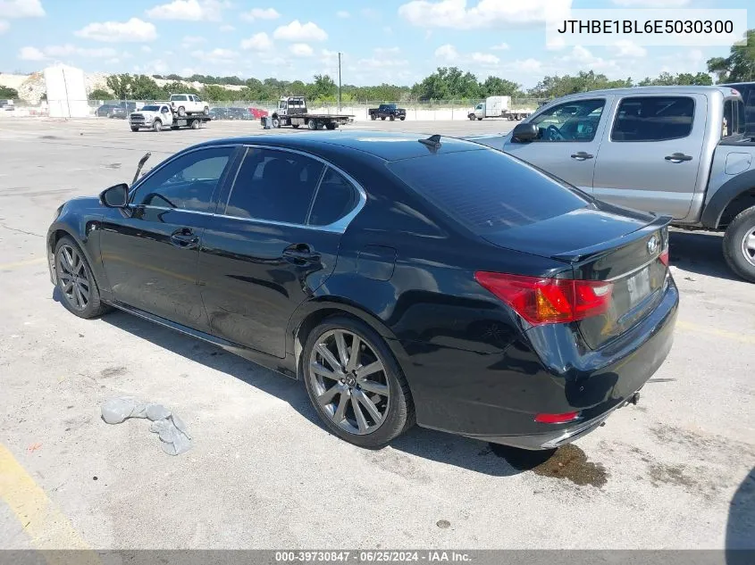 2014 Lexus Gs 350 VIN: JTHBE1BL6E5030300 Lot: 39730847