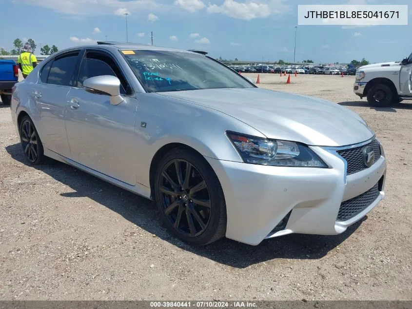 2014 Lexus Gs 350 VIN: JTHBE1BL8E5041671 Lot: 39840441