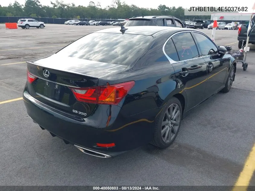 2014 Lexus Gs 350 VIN: JTHBE1BL4E5037682 Lot: 40050803