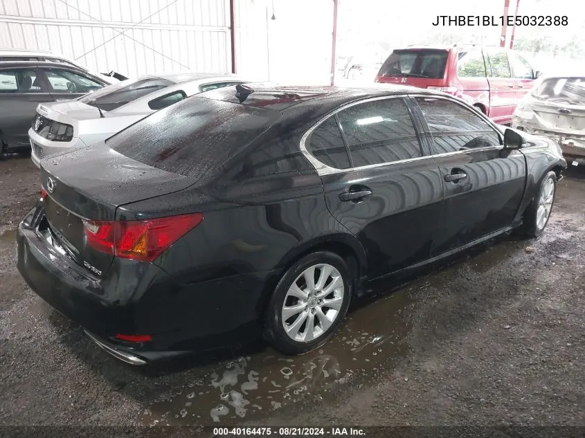 2014 Lexus Gs 350 VIN: JTHBE1BL1E5032388 Lot: 40164475