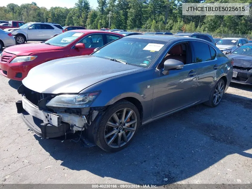 JTHCE1BL0E5025615 2014 Lexus Gs 350