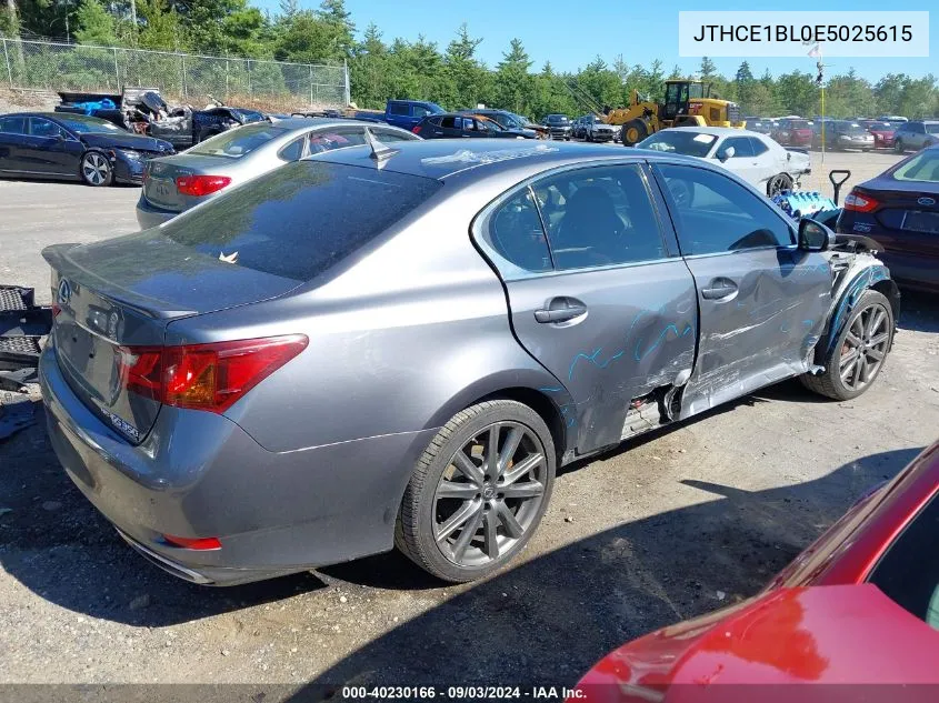 JTHCE1BL0E5025615 2014 Lexus Gs 350