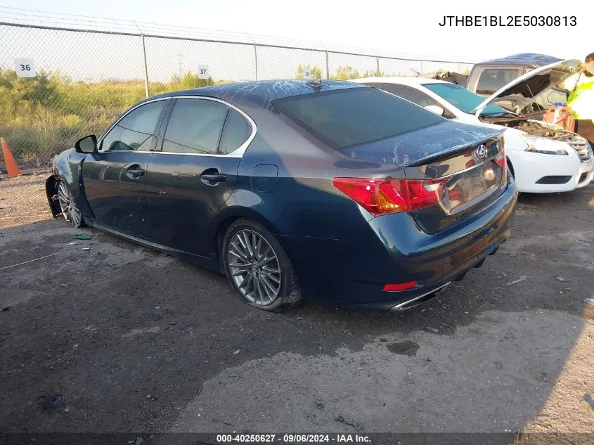 2014 Lexus Gs 350 350 VIN: JTHBE1BL2E5030813 Lot: 40250627