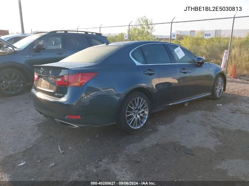 2014 Lexus Gs 350 350 VIN: JTHBE1BL2E5030813 Lot: 40250627