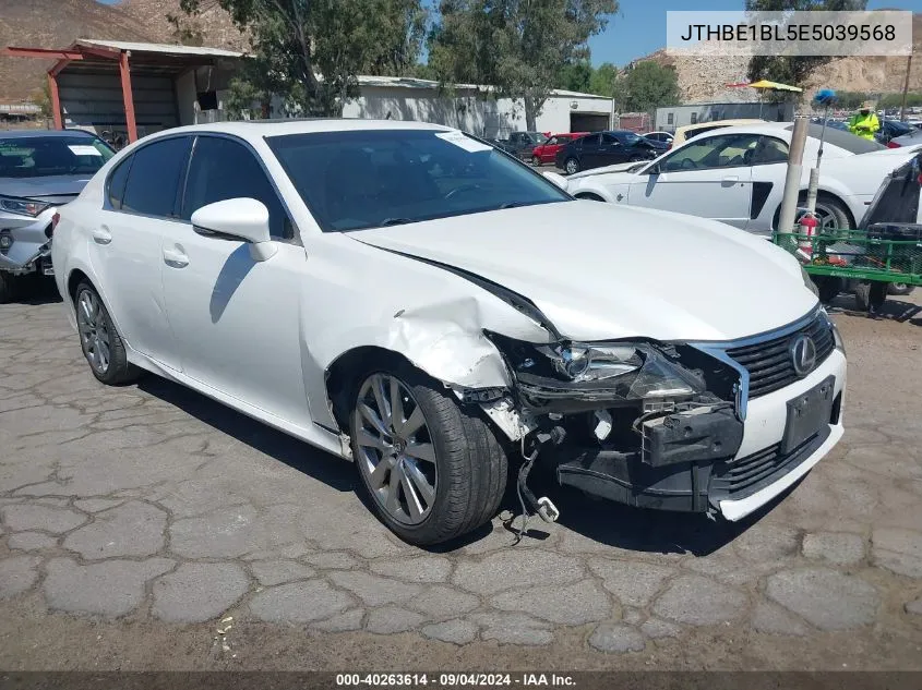 2014 Lexus Gs 350 VIN: JTHBE1BL5E5039568 Lot: 40263614