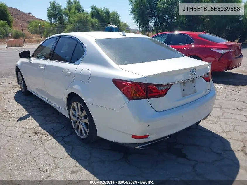 2014 Lexus Gs 350 VIN: JTHBE1BL5E5039568 Lot: 40263614