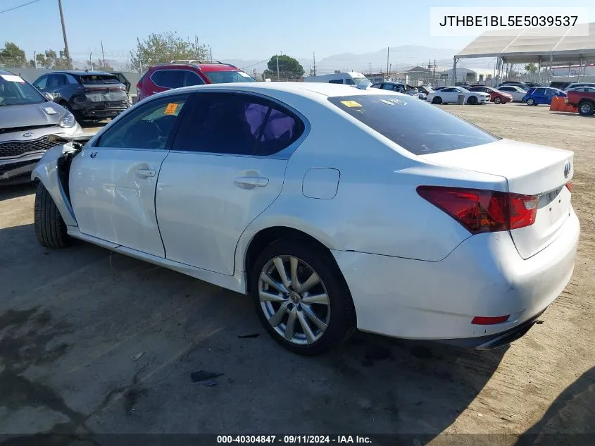 2014 Lexus Gs 350 VIN: JTHBE1BL5E5039537 Lot: 40304847