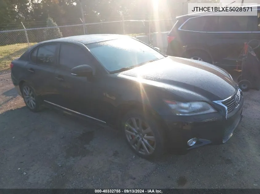 JTHCE1BLXE5028571 2014 Lexus Gs 350