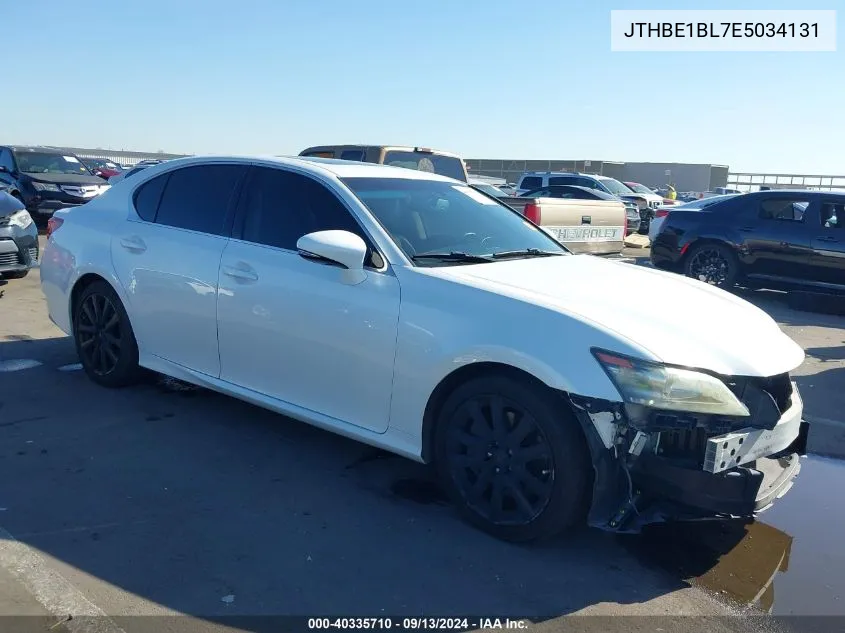 2014 Lexus Gs 350 VIN: JTHBE1BL7E5034131 Lot: 40335710