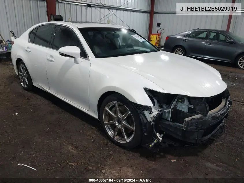 2014 Lexus Gs 350 VIN: JTHBE1BL2E5029919 Lot: 40357184