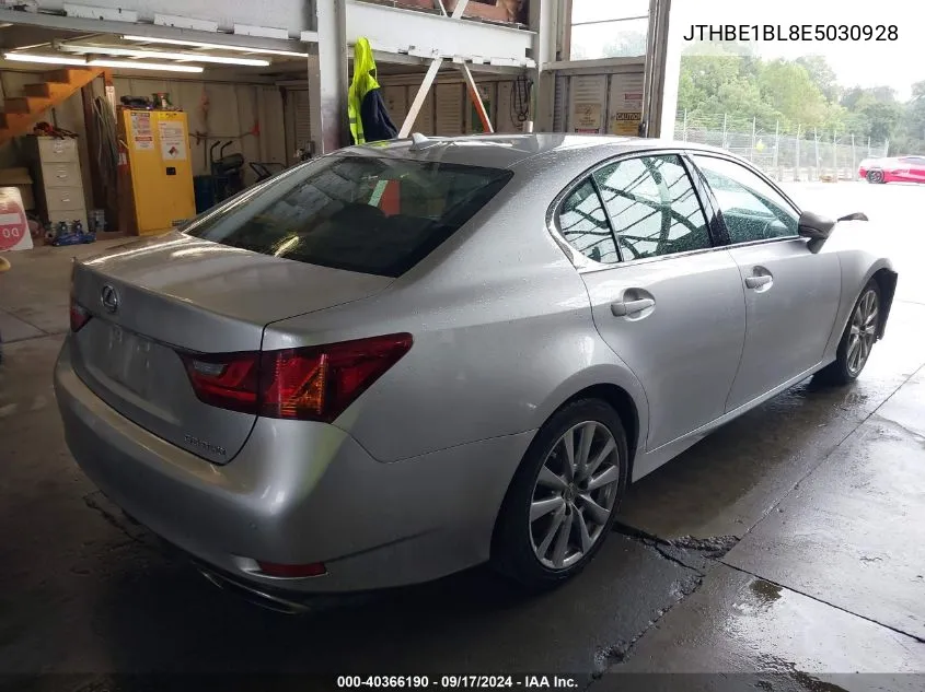 2014 Lexus Gs 350 VIN: JTHBE1BL8E5030928 Lot: 40366190