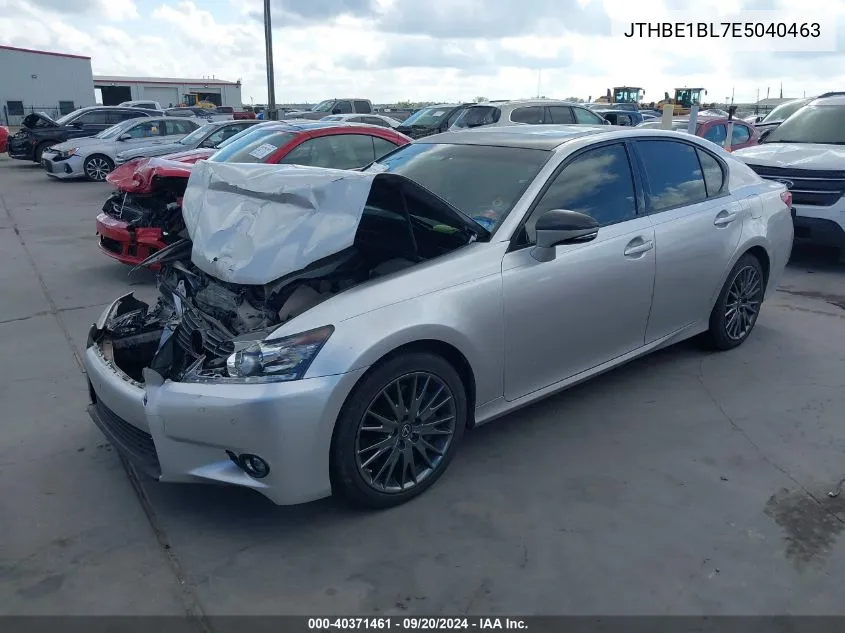 2014 Lexus Gs 350 VIN: JTHBE1BL7E5040463 Lot: 40371461